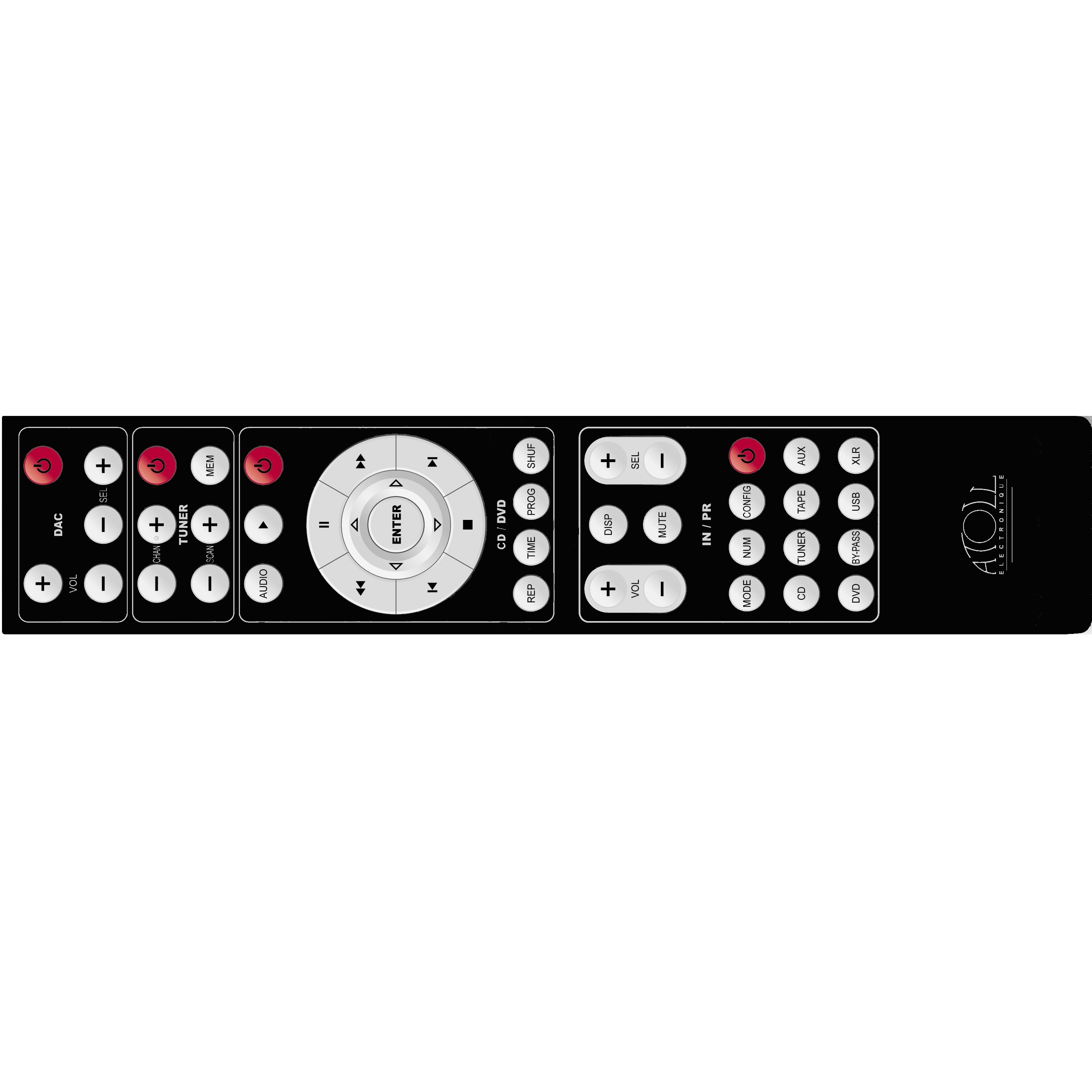 Допълнително дистанционно ATOLL TELEC/TUNER - основно изображение